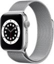 Apple Watch Series 6 44mm Aluminum Case with Milanese Loop A2292 GPS Only