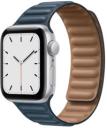 Apple Watch SE 44mm Aluminum Case with Leather Link A2352 GPS Only