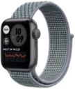 Apple Watch SE Nike 44mm Space Gray Aluminum Case with Nike Sport Loop A2352 GPS Only