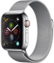 Apple Watch Series 4 40mm Stainless Steel Case with Silver Milanese Loop MTUM2LL/A GPS Cellular