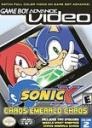 GBA Video Sonic X Volume 2 Nintendo Game Boy Advance
