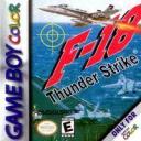 F-18 Thunder Strike Nintendo Game Boy Color
