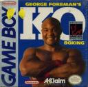 George Foremans KO Boxing Nintendo Game Boy