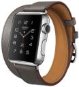 Apple Watch Hermes Double Tour 38mm Stainless Steel Case with Etain Leather Band MLC32LL/A