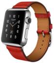 Apple Watch Hermes Single Tour 38mm Stainless Steel Case with Capucine Leather Band MLCN2LL/A