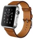 Apple Watch Hermes Single Tour 38mm Stainless Steel Case with Fauve Barenia Leather Band MLCN2LL/A