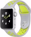 Apple Watch Series 2 Nike Plus 38mm Silver Aluminum Case with Flat Silver Volt Nike Sport Band MNYP2LL/A