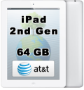 Apple iPad 2 64GB Wi-Fi 3G AT&T A1396