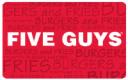 Five Guys Gift Card