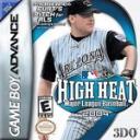 High Heat Major League Baseball 2004 Nintendo Game Boy Advance