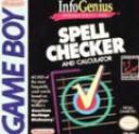 InfoGenius Spell Checker and Calculator Nintendo Game Boy