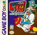 Earthworm Jim Menace 2 Galaxy Nintendo Game Boy Color