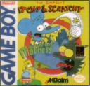 Itchy and Scratchy Miniature Golf Madness Nintendo Game Boy