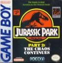 Jurassic Park 2 The Chaos Continues Nintendo Game Boy