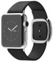 Apple Watch 38mm Stainless Steel Case with Black Modern Buckle MJYK2LL/A