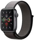 Apple Watch Series 5 40mm Space Gray Aluminum Case with Fabric Sport Loop GPS Only
