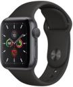 Apple Watch Series 5 40mm Space Gray Aluminum Case with Sport Band GPS Only