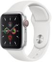 Apple Watch Series 5 40mm Silver Aluminum Case with Sport Band GPS Cellular