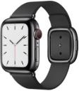 Apple Watch Series 5 44mm Space Black Stainless Steel Case with Modern Buckle GPS Cellular