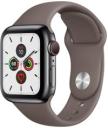 Apple Watch Series 5 40mm Space Black Stainless Steel Case with Sport Band GPS Cellular