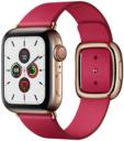 Apple Watch Series 5 40mm Gold Stainless Steel Case with Modern Buckle GPS Cellular