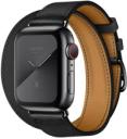Apple Watch Series 6 Hermes 40mm Space Black Stainless Steel Case with Double Tour GPS Cellular