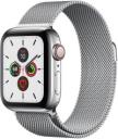 Apple Watch Series 5 40mm Stainless Steel Case with Milanese Loop GPS Cellular