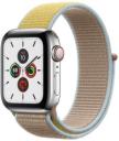 Apple Watch Series 5 40mm Stainless Steel Case with Sport Loop GPS Cellular