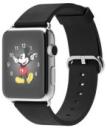 Apple Watch 42mm Stainless Steel Case with Black Classic Buckle MJ3X2LL/A