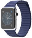 Apple Watch 42mm Stainless Steel Case with Bright Blue Leather Loop MJ452LL/A