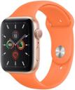 Apple Watch Series 5 44mm Gold Aluminum Case with Sport Band GPS Only