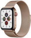 Apple Watch Series 5 44mm Gold Stainless Steel Case with Milanese Loop GPS Cellular