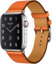 Apple Watch Series 6 Hermes 44mm Stainless Steel Case with Single Tour GPS Cellular