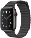 Apple Watch Edition Series 5 44mm Space Black Titanium Case with Leather Loop GPS Cellular