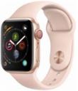 Apple Watch Series 4 40mm Gold Aluminum Case with Pink Sand Sport Band MTUJ2LL/A GPS Cellular