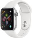 Apple Watch Series 4 40mm Silver Aluminum Case with White Sport Band MU642LL/A GPS Only