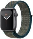 Apple Watch Series 5 Nike 40mm Space Gray Aluminum Case with Fabric Sport Loop GPS Only