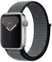Apple Watch Series 5 Nike 40mm Silver Aluminum Case with Fabric Sport Loop GPS Cellular