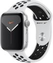 Apple Watch Series 5 Nike 44mm Silver Aluminum Case with Sport Band GPS Only