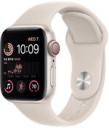 Apple Watch SE 2nd Gen 40mm Starlight Aluminum Case with Apple OEM Band A2726 GPS Cellular