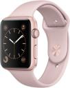 Apple Watch Series 1 Sport 42mm Rose Gold Aluminum Case with Pink Sand Sport Band MQ112LL/A