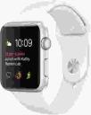 Apple Watch Series 1 Sport 42mm Silver Aluminum Case with White Sport Band MNNL2LL/A