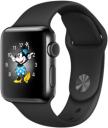 Apple Watch Series 2 38mm Space Black Stainless Steel Case with Black Sport Band MP492LL/A
