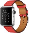Apple Watch Series 2 Hermes 38mm Stainless Steel Case with Rose Jaipur Epsom Leather Single Tour Band MNQ62LL/A