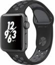 Apple Watch Series 2 Nike Plus 38mm Space Gray Aluminum Case with Black Cool Gray Nike Sport Band MNYX2LL/A