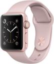 Apple Watch Series 2 Sport 38mm Rose Gold Aluminum Case with Pink Sand Sport Band MNNY2LL/A