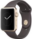 Apple Watch Series 2 Sport 42mm Gold Aluminum Case with Cocoa Sport Band MNPN2LL/A