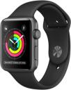 Apple Watch Series 2 Sport 42mm Space Gray Aluminum Case with Black Sport Band MP062LL/A