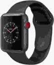 Apple Watch Edition Series 3 38mm Gray Ceramic Case with Gray Black Sport Band MQK02LL/A GPS Cellular