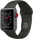 Apple Watch Series 3 38mm Space Gray Aluminum Case with Gray Sport Band MR2W2LL/A GPS Cellular